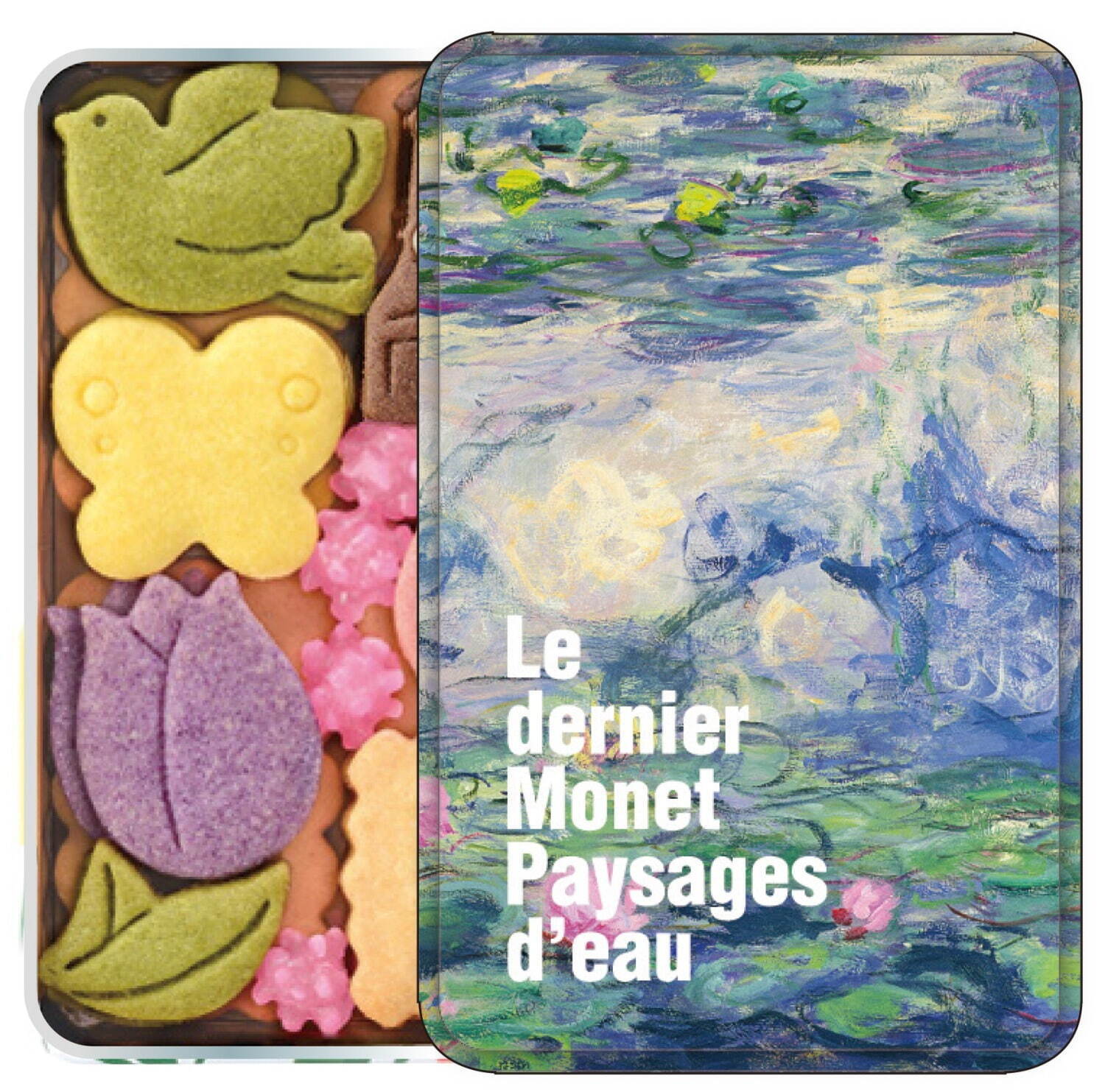 企画展「モネ 睡蓮のとき」限定コラボグッズ、《睡蓮》イメージの