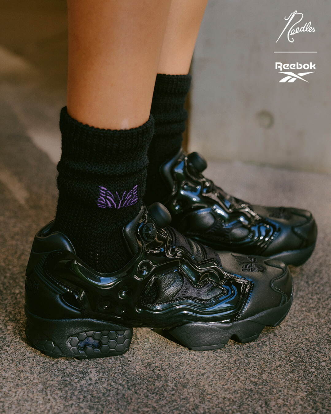 リーボック×ニードルズのスニーカー「インスタポンプ フューリー