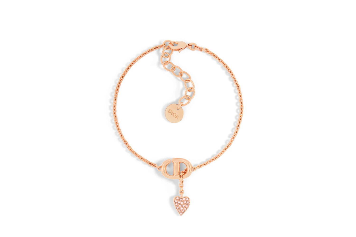 ディオール24年冬ジュエリー「CD ネイビー」クリスタル煌めく“ハート