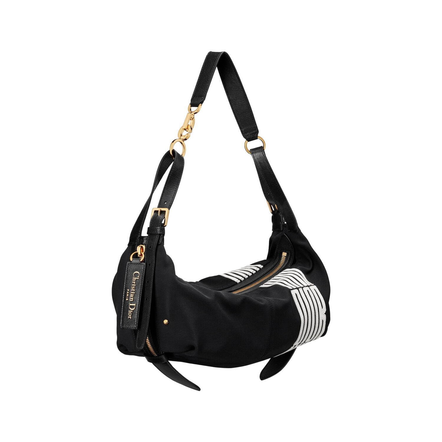 ディオール25年春夏「D-ジャーニー」バッグ、“CD”金具付きストラップの