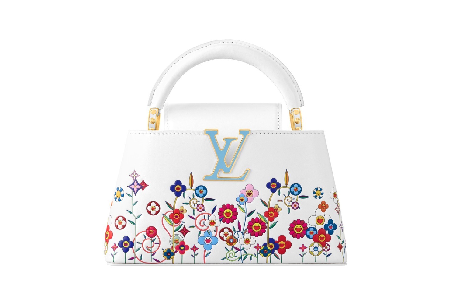 ルイ・ヴィトン × 村上隆、“お花”プリント＆カラフルなモノグラム