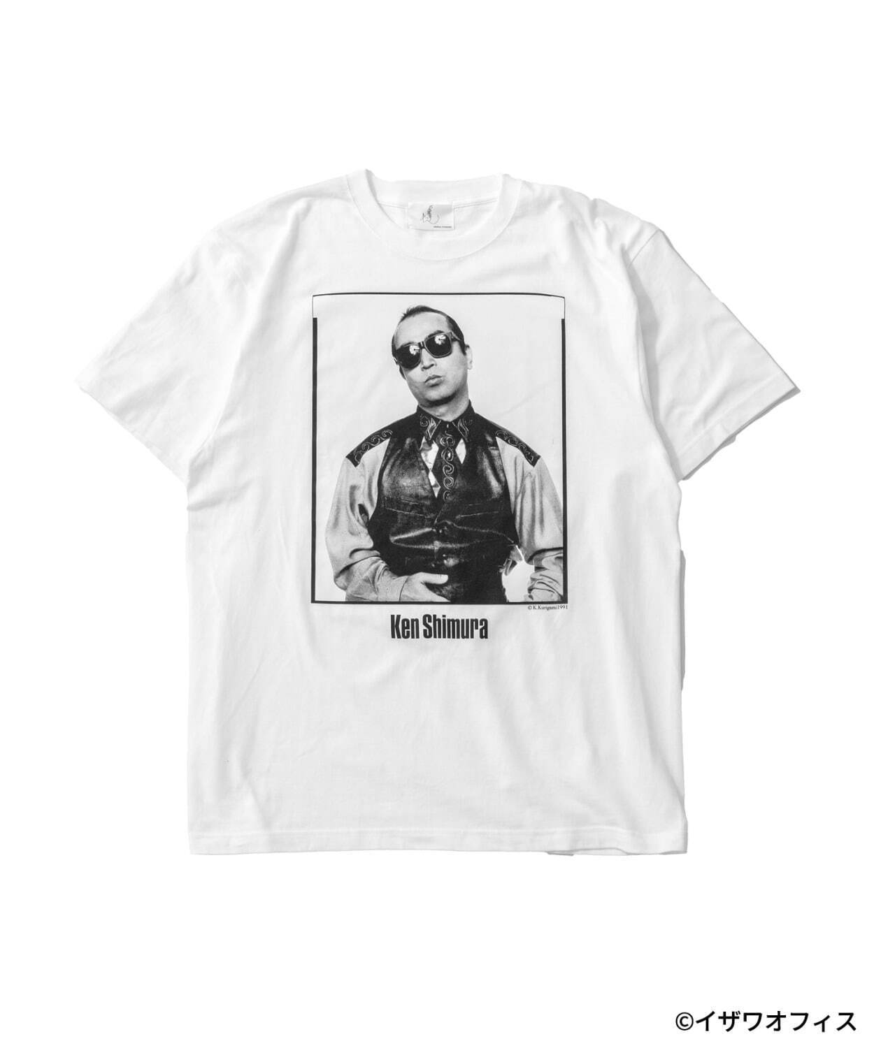 ジャーナルスタンダード×志村けん、ポートレート入りのTシャツやクルー