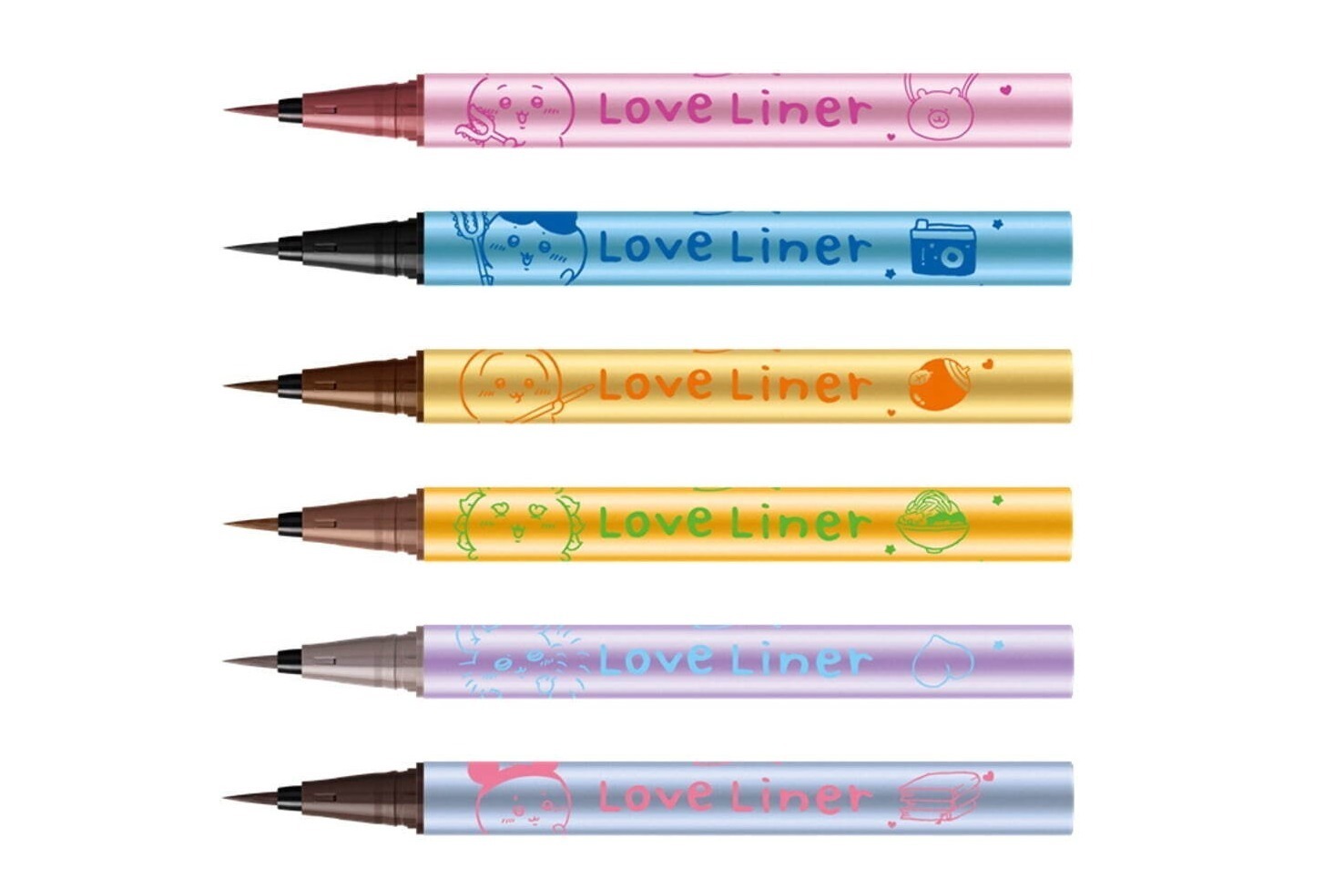 ラブ・ライナー「ちいかわ」“失敗しない”リキッドアイライナー