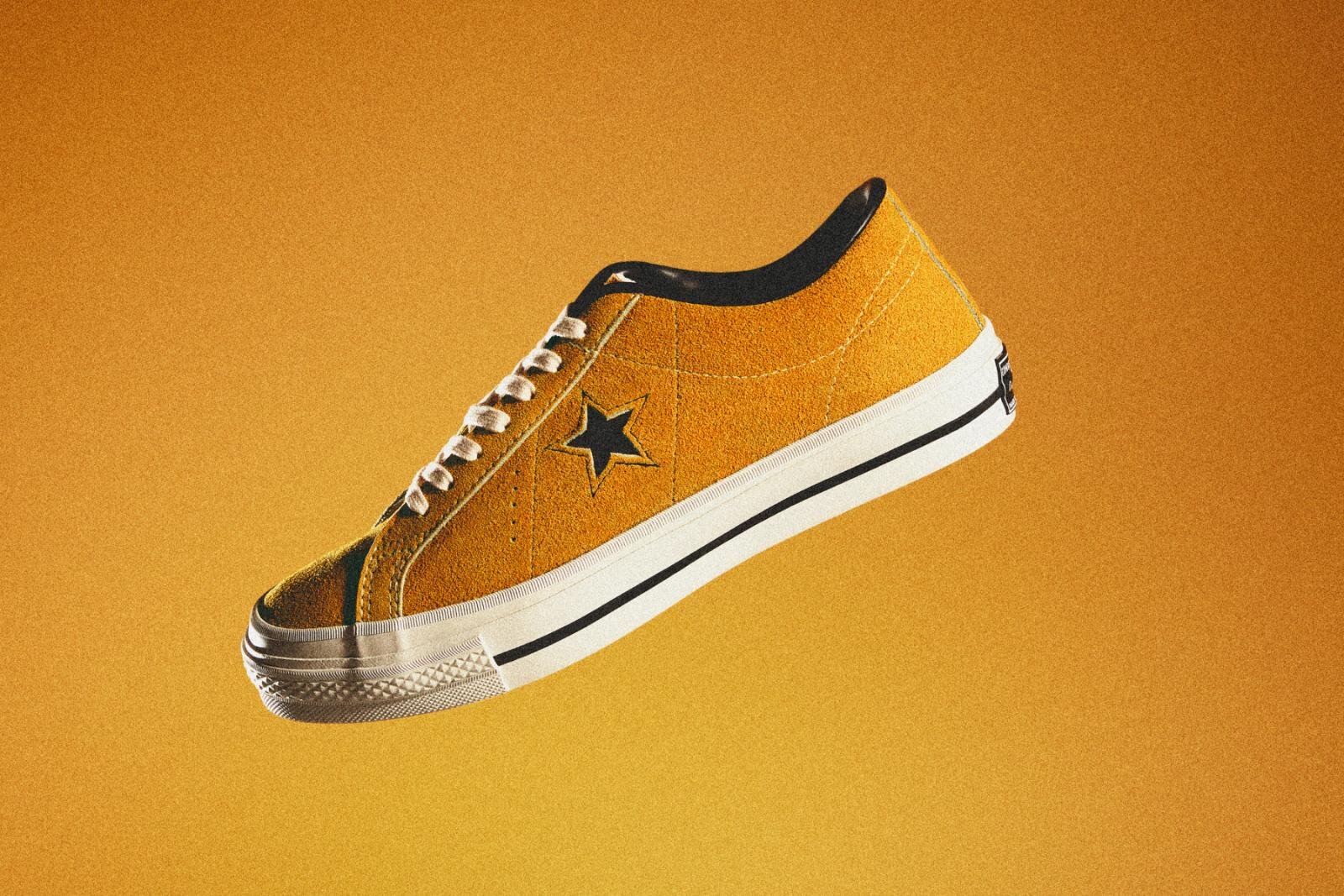 コンバース「ワンスター」日本製スニーカーが“ゴールドスエード