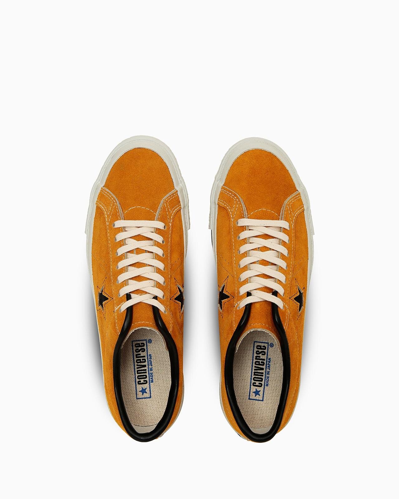 コンバース「ワンスター」日本製スニーカーが“ゴールドスエード