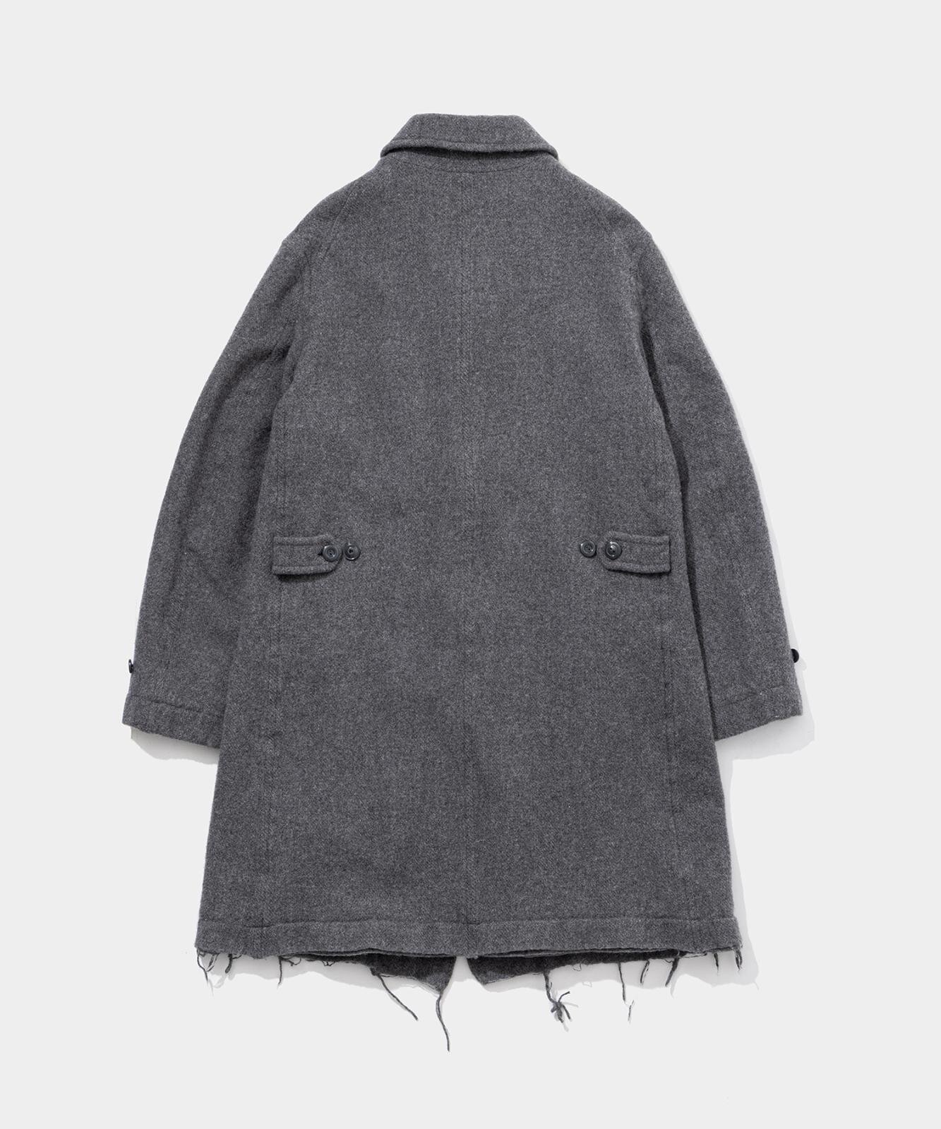 アンダーカバー限定ウールブルゾン＆切りっぱなし縮絨コート、原宿
