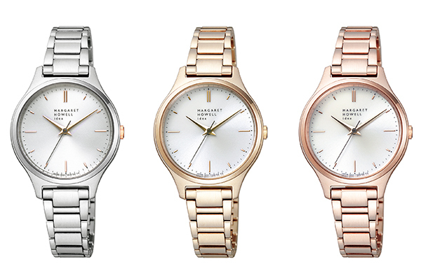 マーガレット・ハウエル アイデアより新作腕時計、ソーラーテック