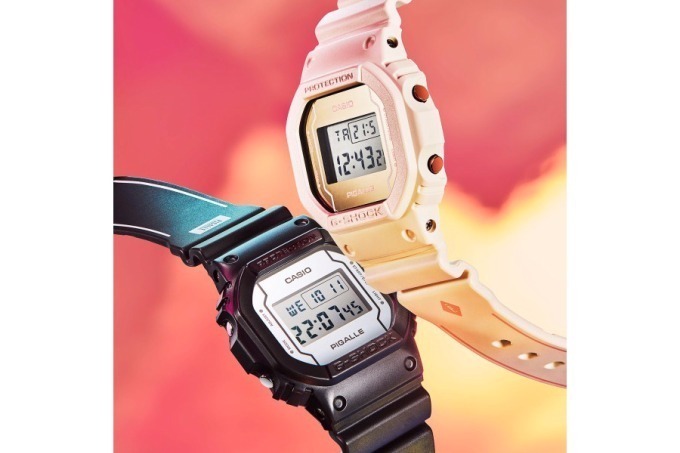 ピガール×G-SHOCKのコラボウォッチ、ベースモデルは名作“ DW-5600