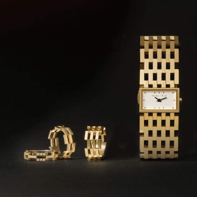 隈研吾の代表建築ロータス・ハウスが時計＆リングに！ヴァンドーム青山