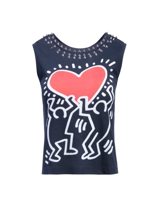 アリス アンド オリビア×キース・ヘリング、“ダンシングフィギュア”柄