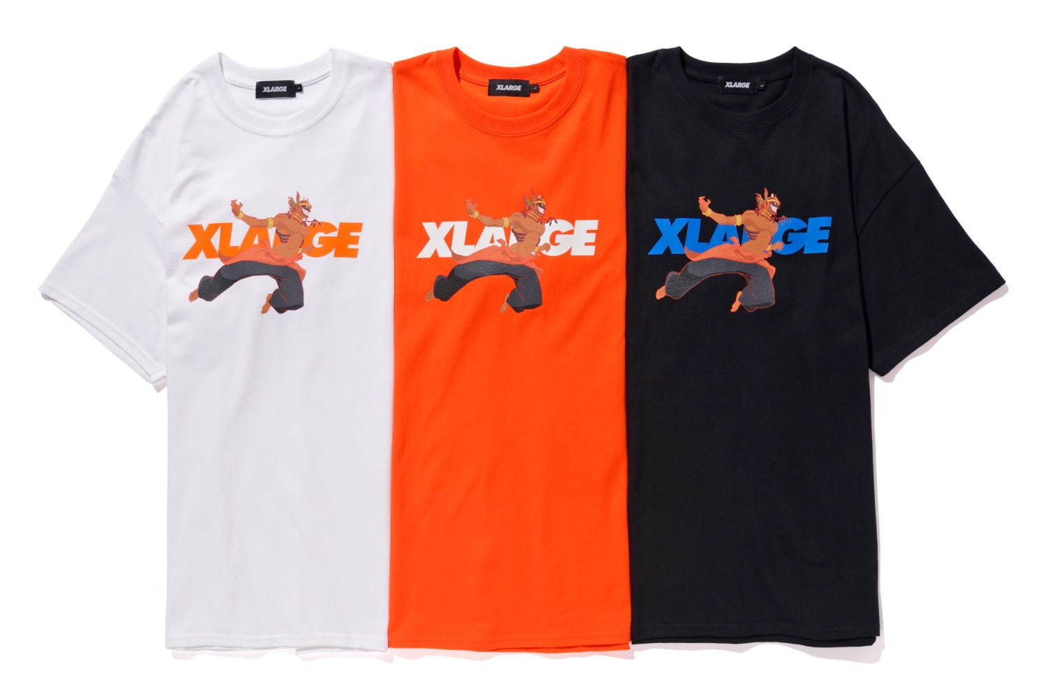 XLARGE×映画『サマーウォーズ』キングカズマやラブマシーンのTシャツ