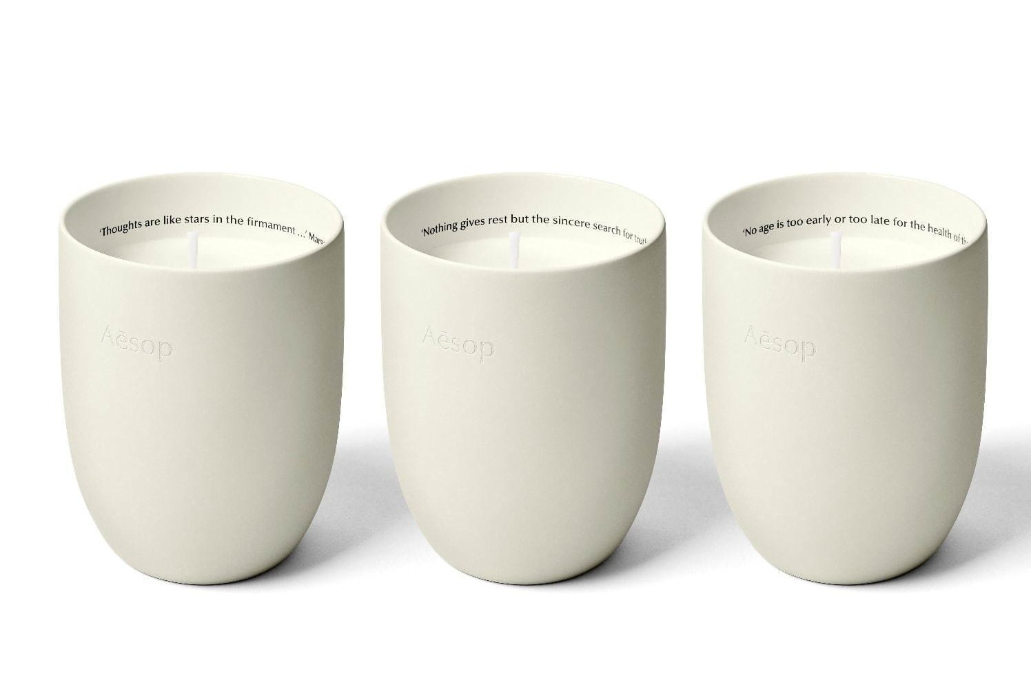 イソップ初のアロマキャンドル、星のように輝く灯り＆“古代天文学者