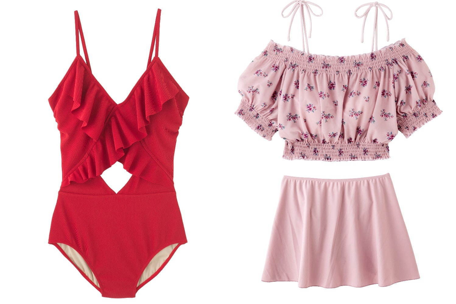 ピーチ・ジョン2020年スイムウェア、フリルたっぷりのワンピースや花柄