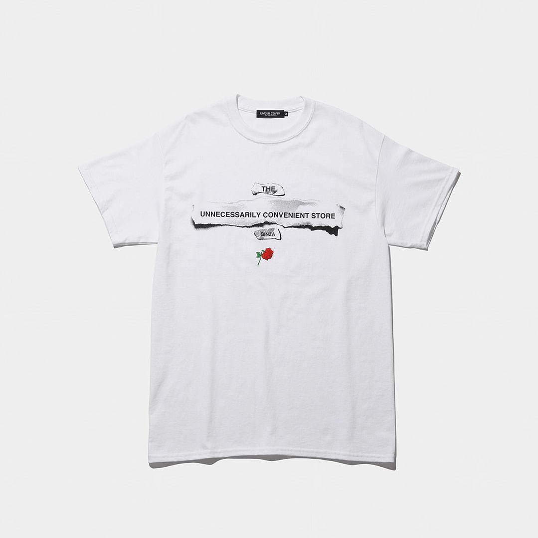 ザ コンビニ×マッドストア アンダーカバーのユニセックスコラボTシャツ