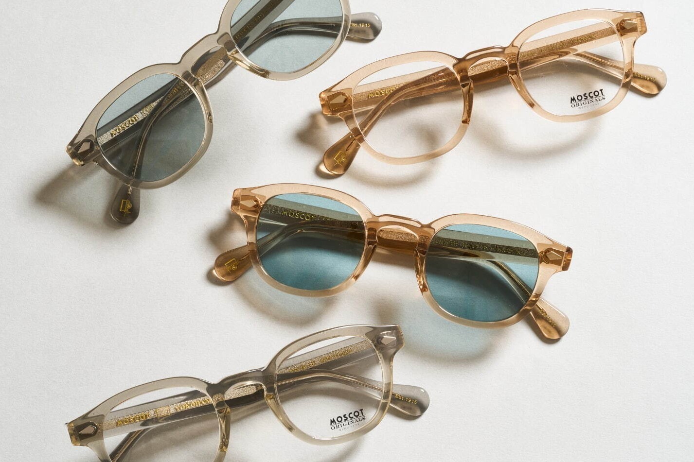 モスコット「レムトッシュ」に直営店限定クリアカラーのシナモン