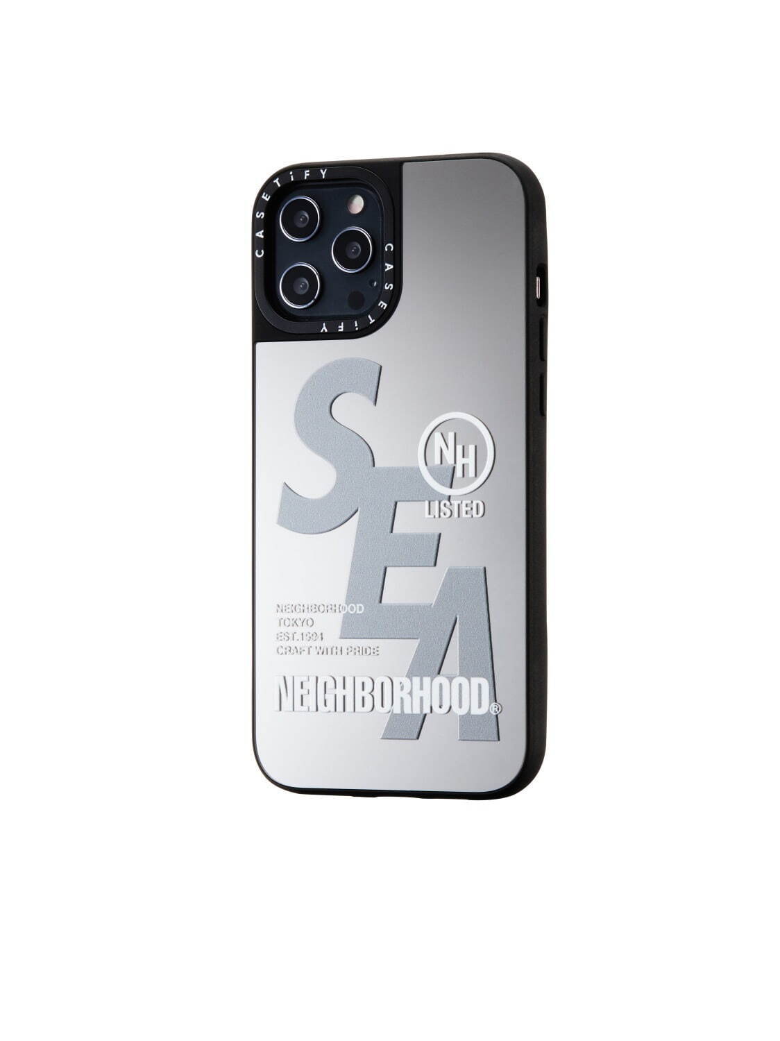 ネイバーフッドのロゴ入り高機能iPhoneケース、ウィンダンシー＆ケース