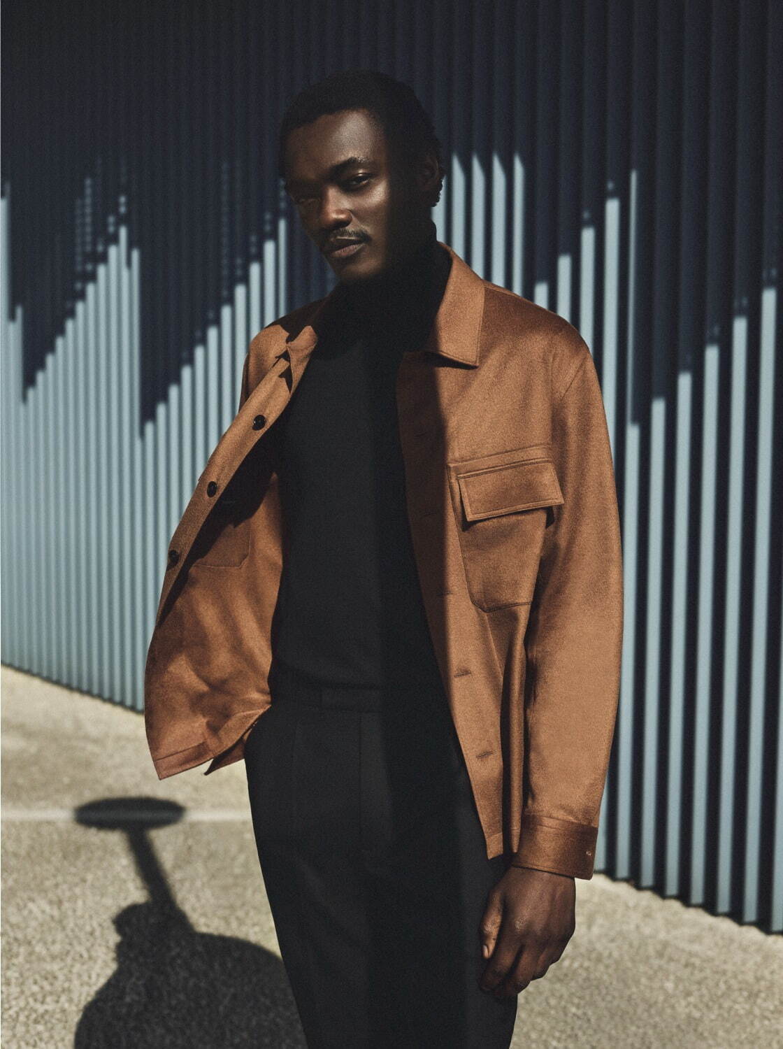 エルメネジルド ゼニアの万能シャツジャケット「オーバーシャツ」上質