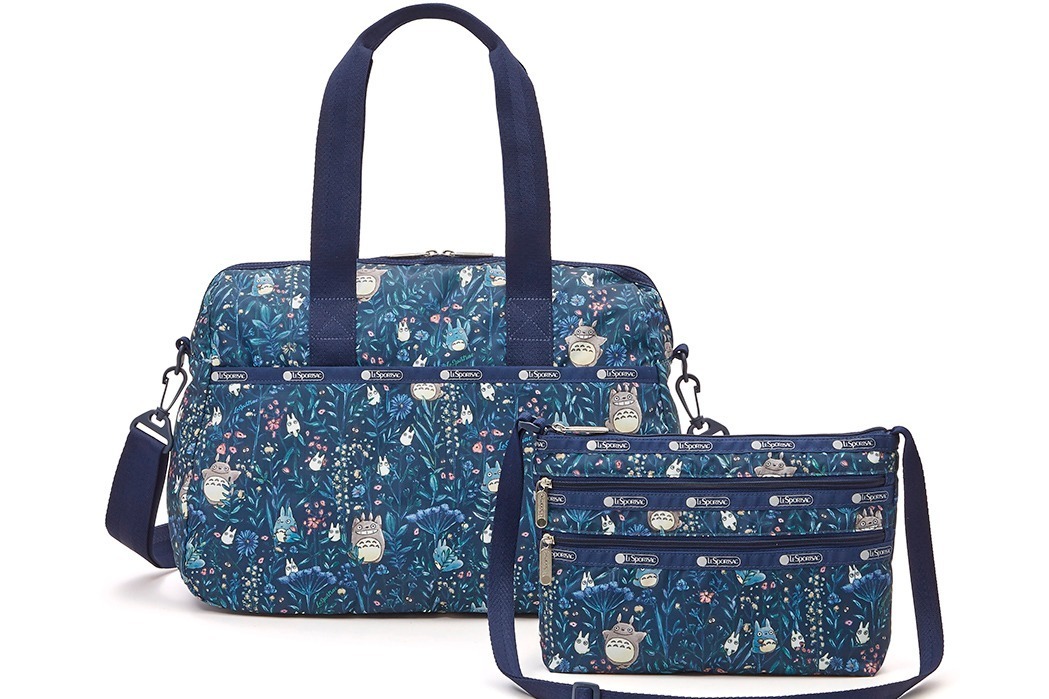 レスポートサック「となりのトトロ」コラボ、トトロやマックロクロスケ