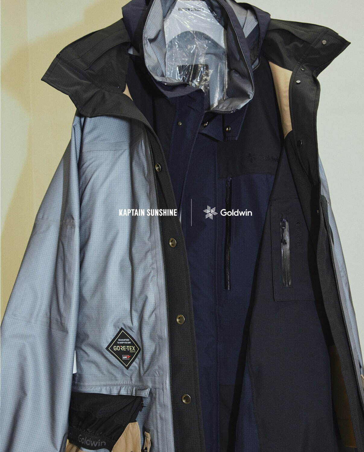 キャプテン サンシャイン×ゴールドウイン、クラシックな2トーンカラー