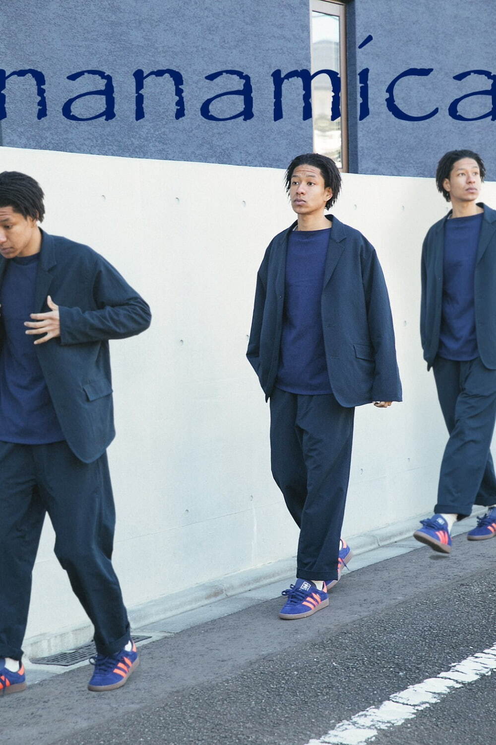 ナナミカ新作“高機能素材”セットアップ、3Bジャケット＆ワイドチノ