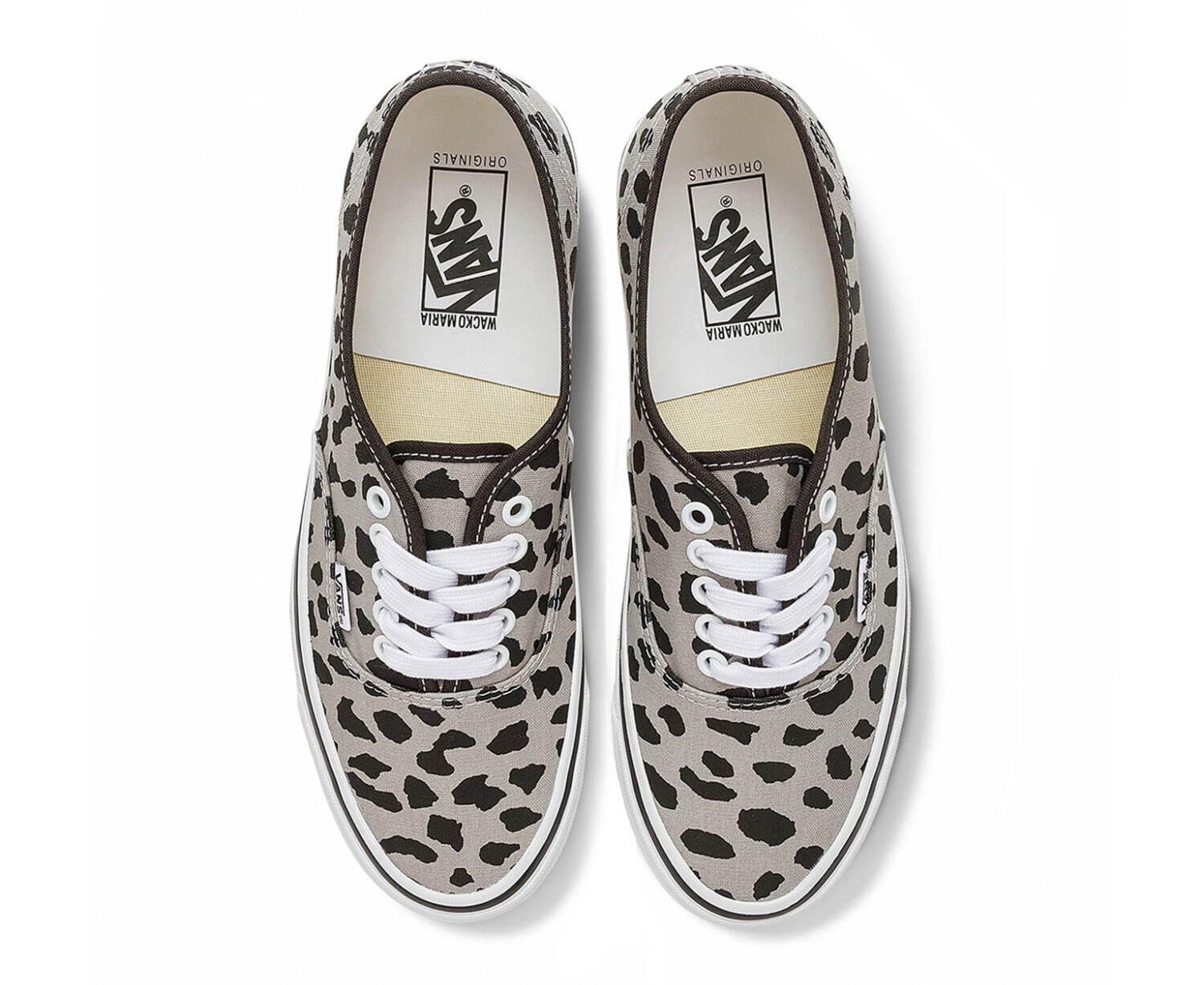 ワコマリア×ボルト バイ バンズの新作スニーカー、“レオパード柄”の