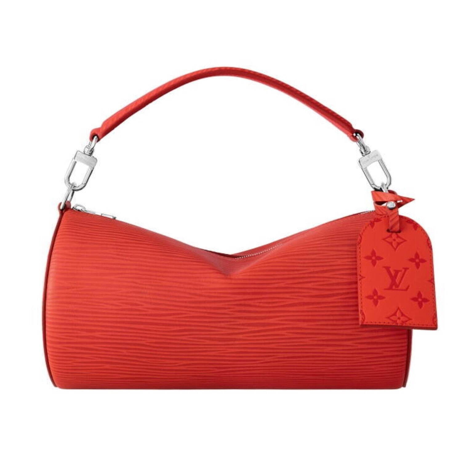 ルイ・ヴィトン“真っ赤”なメンズ・レザーグッズ、ストラップ付財布や