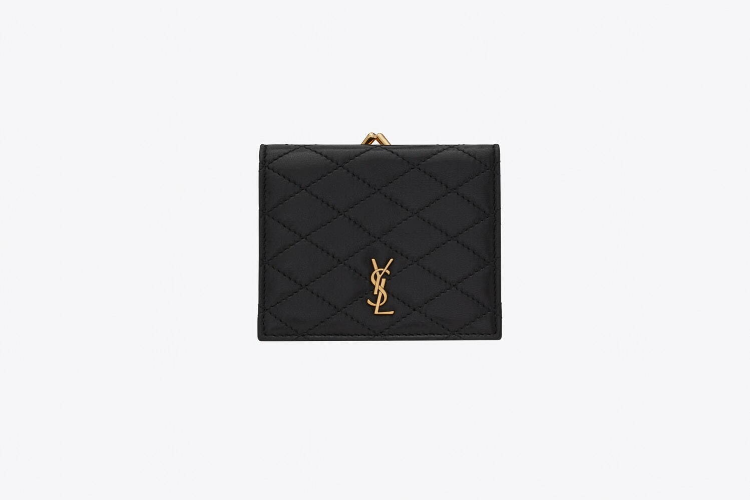サンローラン新作ウィメンズ＆メンズ財布、キルティングレザー×“YSL