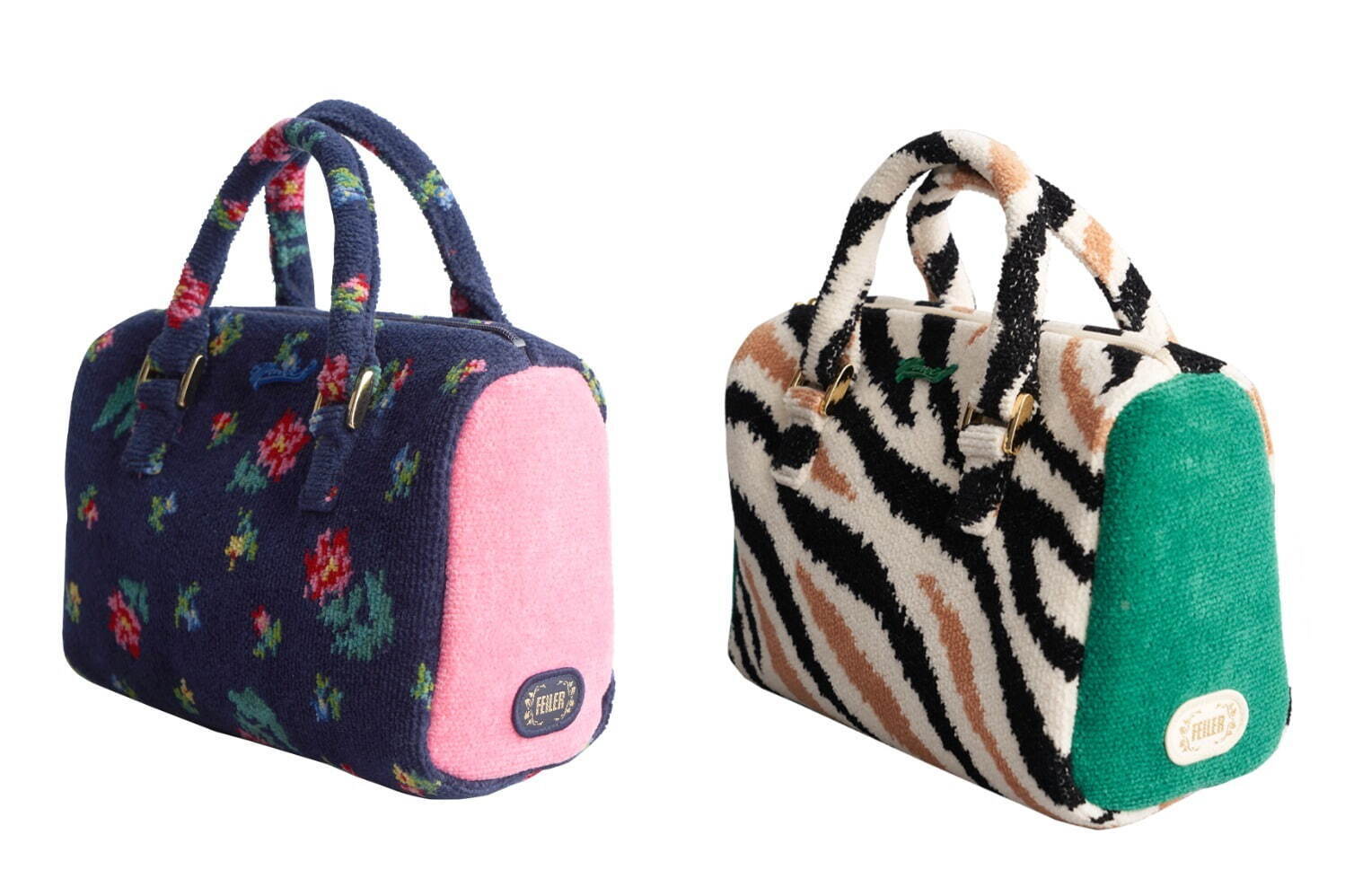 ミュベール × フェイラーのコラボ再び！シュニール織の花柄バッグ