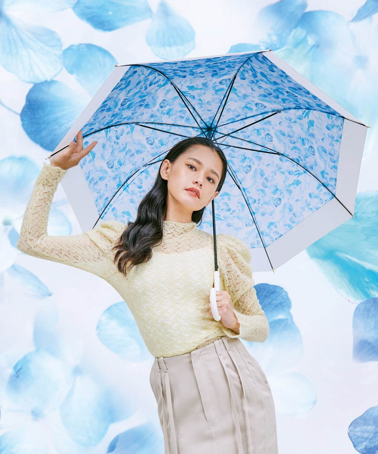 Wpc.“まるで万華鏡”フラワーアートが花開く新作ビニール傘や日傘など