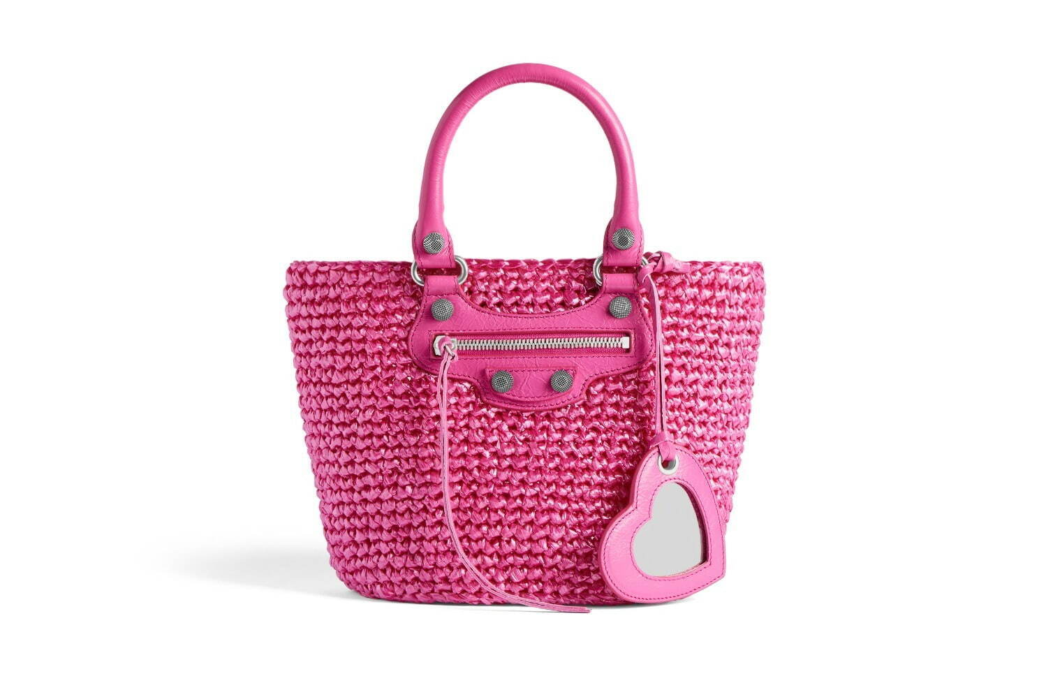 バレンシアガ24年夏ウィメンズバッグ「ル カゴール」新作、“ハート型