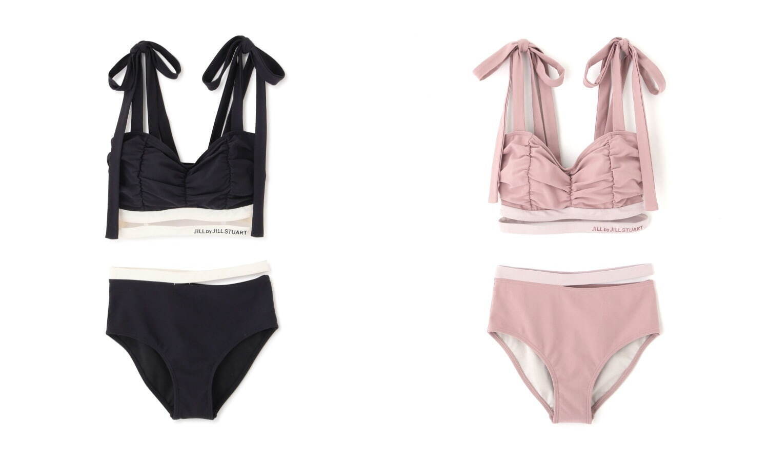 ジル バイ ジルスチュアート24年春夏スイムウェア、花柄ワンピース