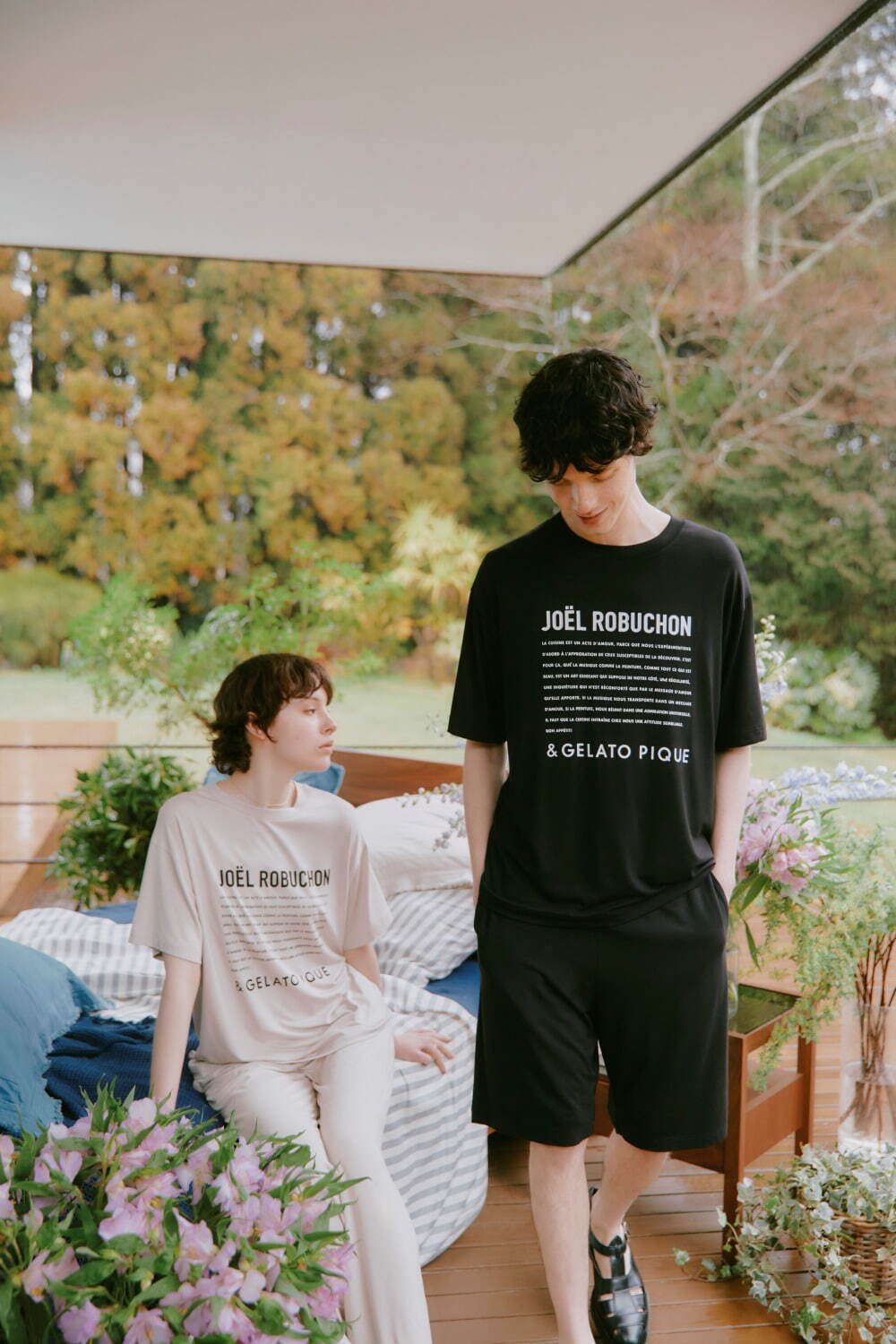 ジェラート ピケ＆ジョエル・ロブション24年夏ルームウェア、爽やか