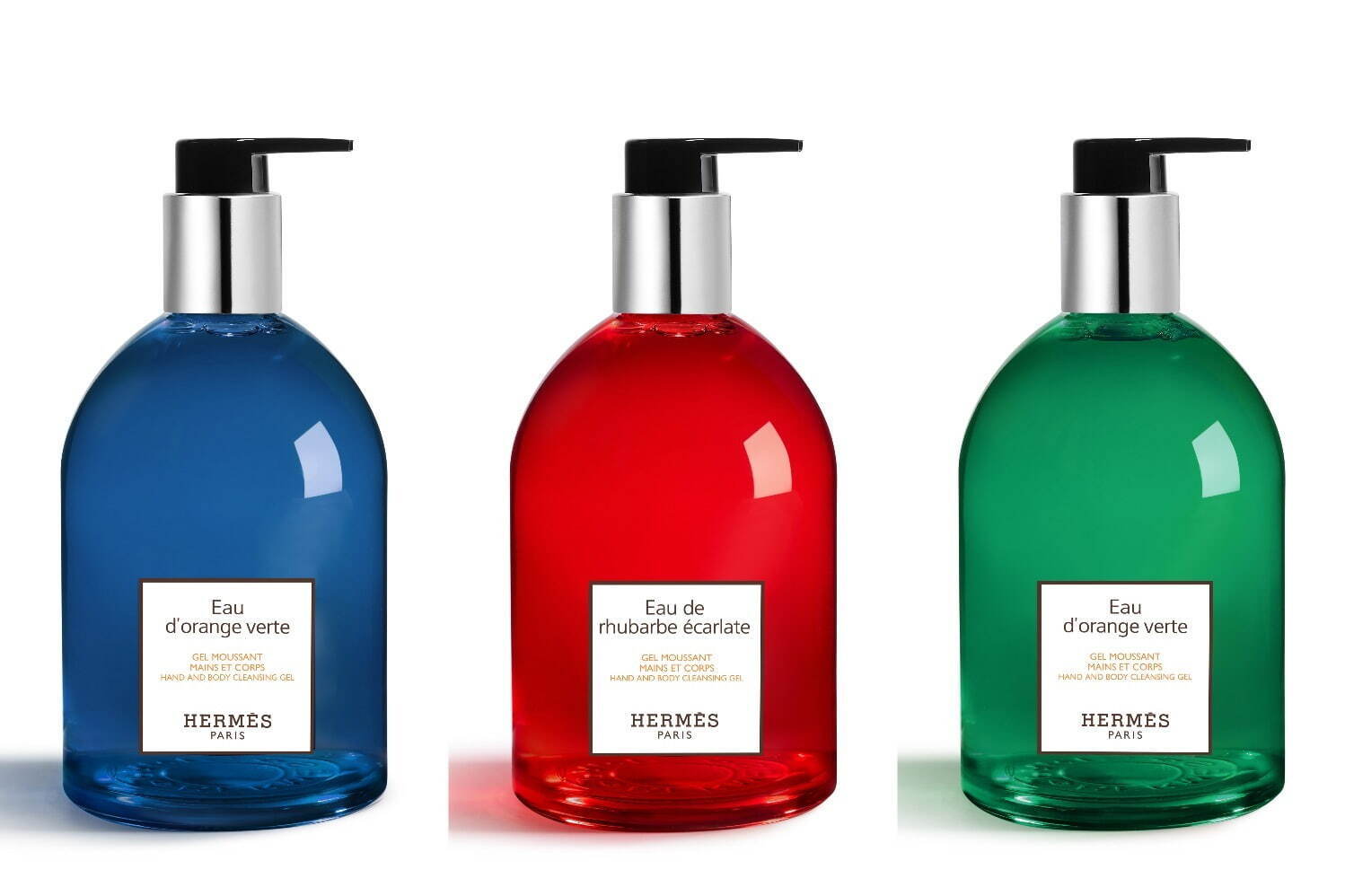 エルメス24年夏ボディケア、“庭園のフレグランス香る”シャワージェルや