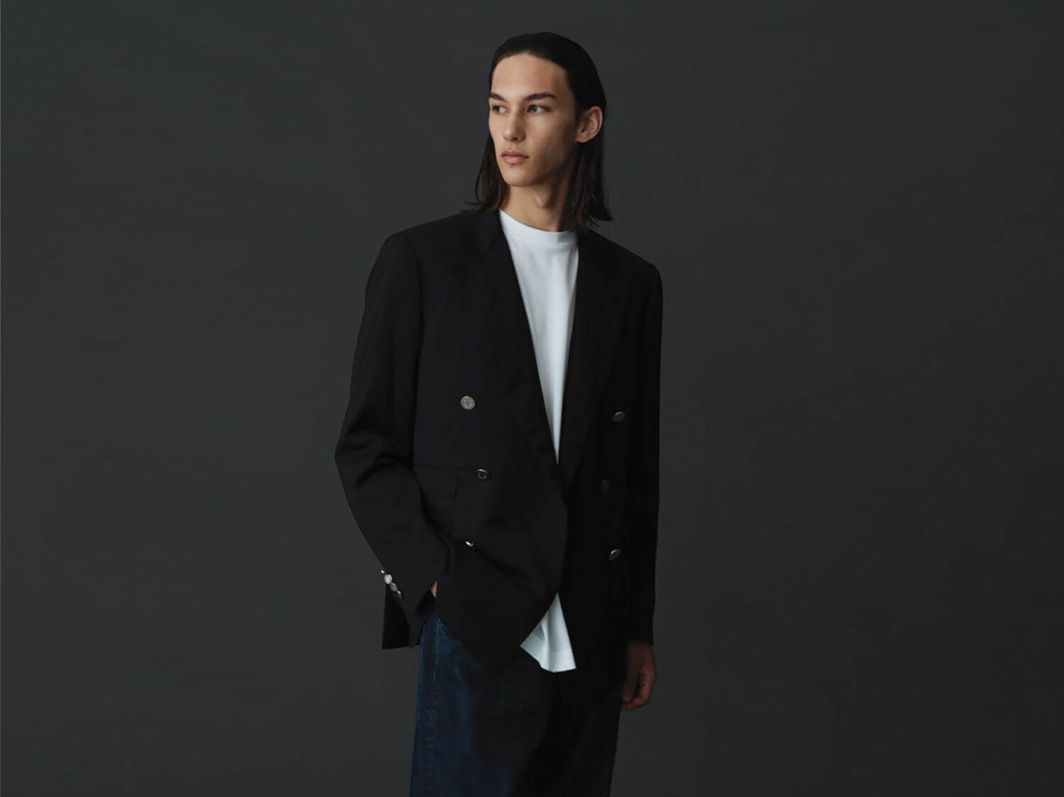 ラルフ ローレン パープルレーベルのロンハーマン限定メンズダブル