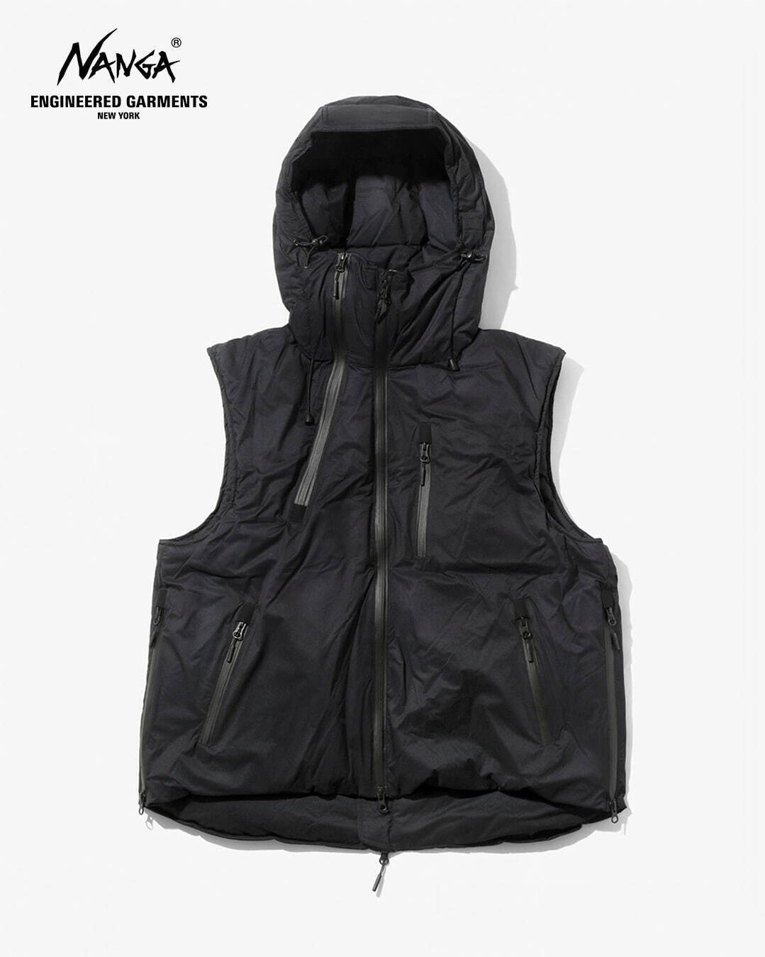 エンジニアド ガーメンツ×ナンガの高機能ダウンウェア、ジャケットや