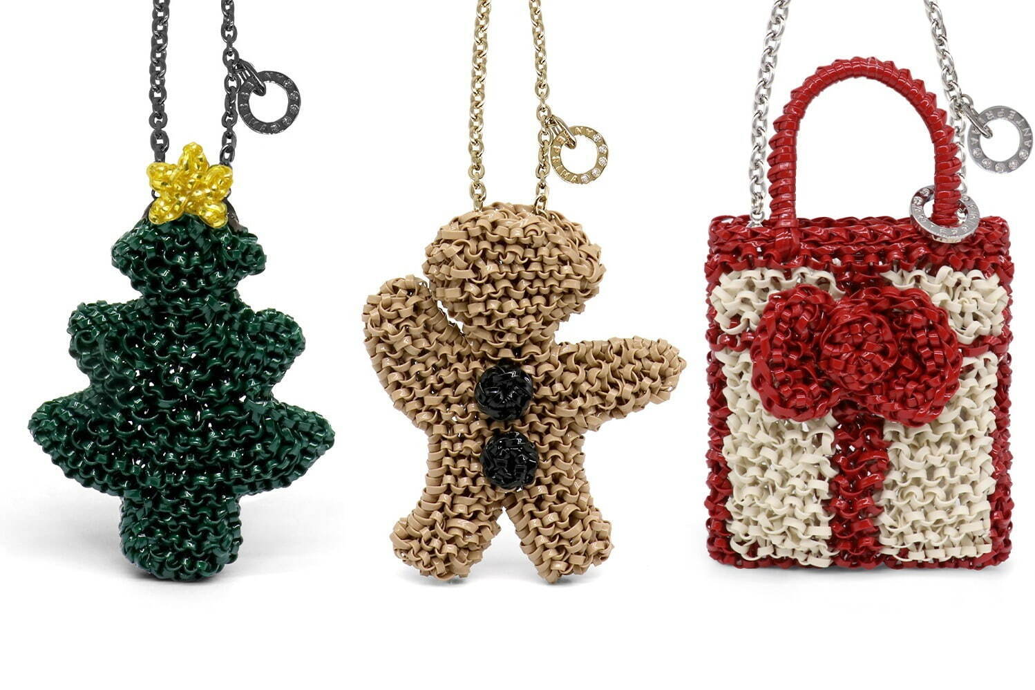 アンテプリマ24年クリスマスバッグ、“花モチーフ”煌めくワイヤーバッグ