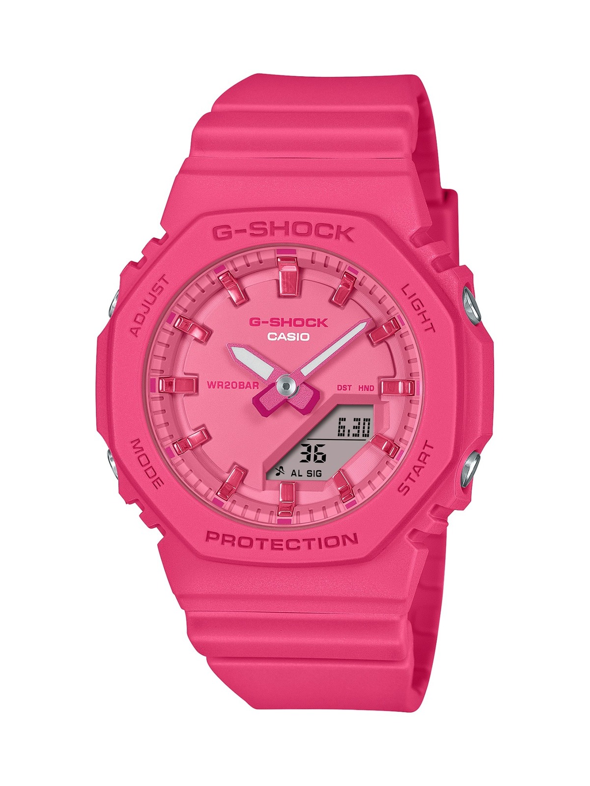 G-SHOCK「パワーピンク」ウオッチ、青みピンクやヴィヴィッドカラーの