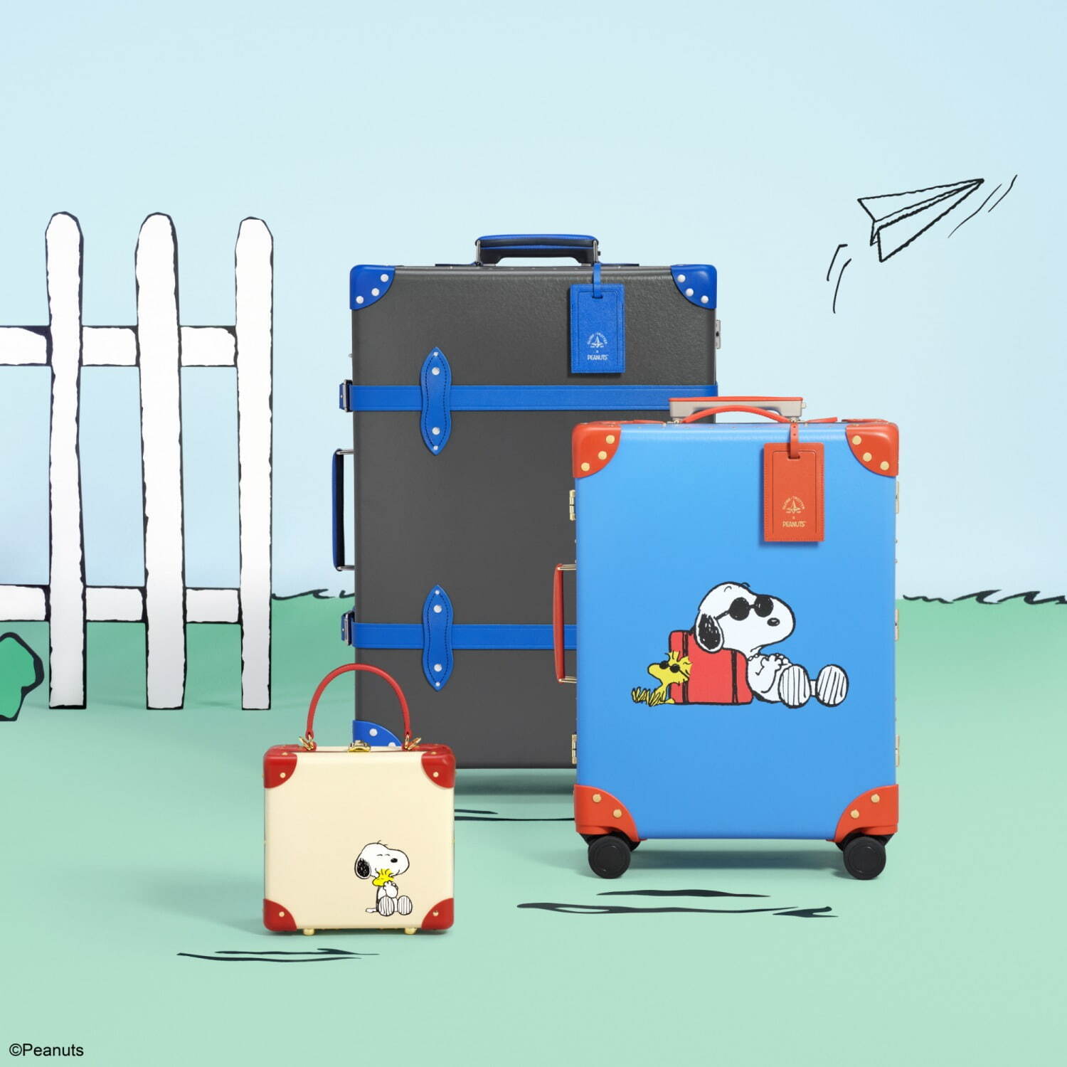 グローブ・トロッター「ピーナッツ」旅するスヌーピー＆ウッドストック