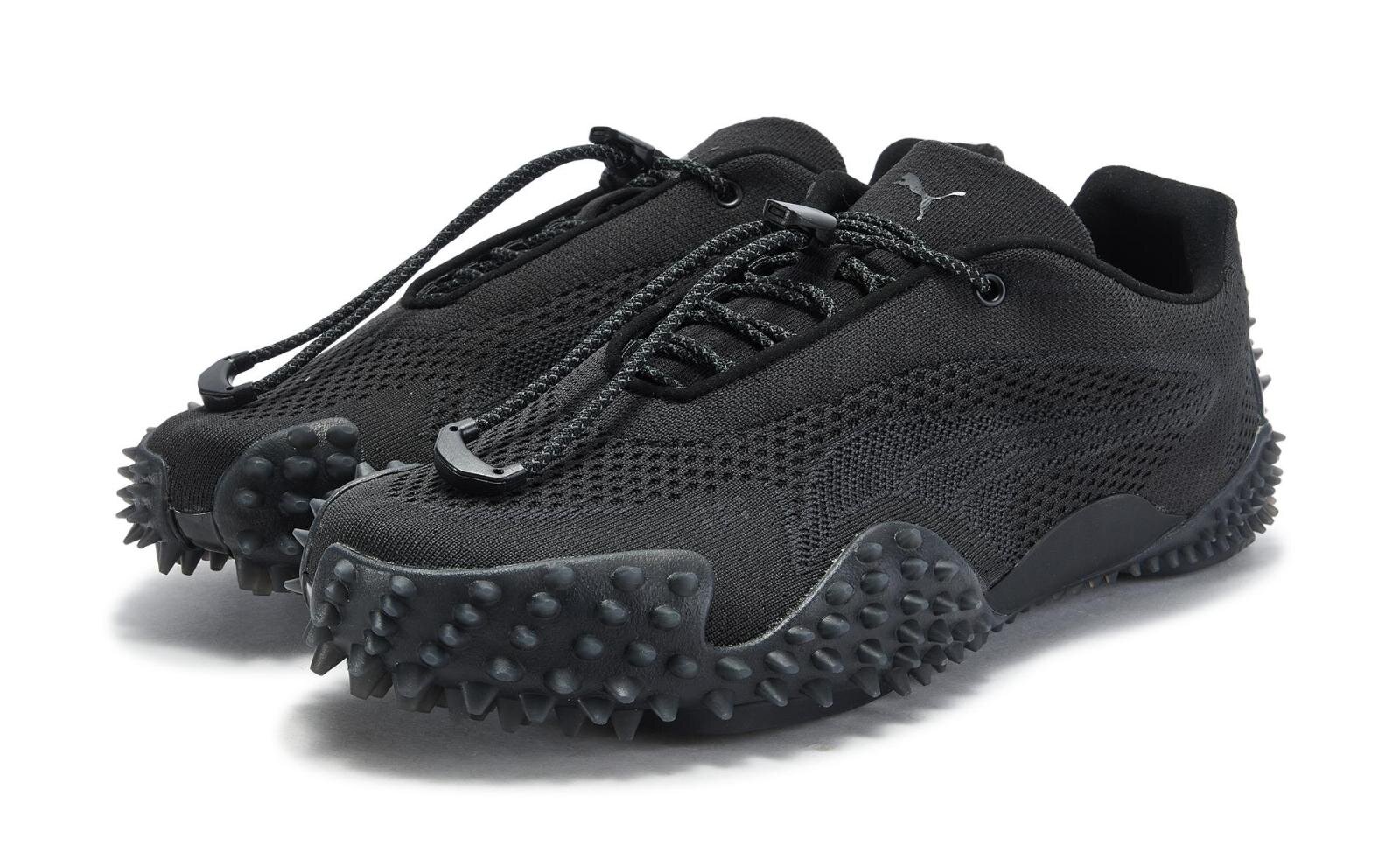 プーマ×フミト ガンリュウ“3Dフォルム”の厚底黒スニーカー、モンスター