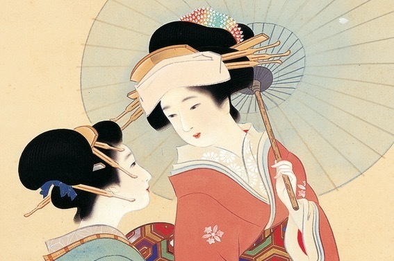 上村松園や竹久夢二ら51作家による近代美人画が一堂に、企画展「美人画