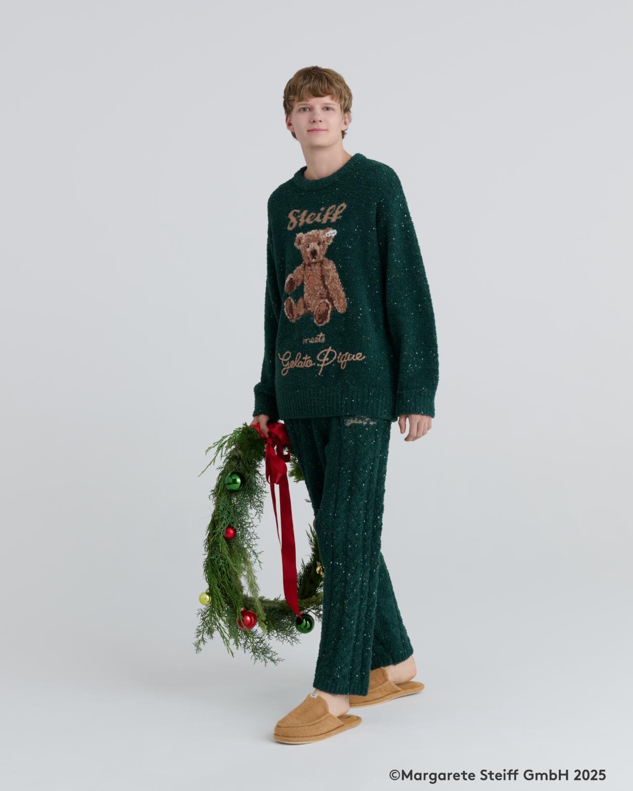 ジェラート ピケ×シュタイフ“世界最初のテディベア”主役のふわふわ