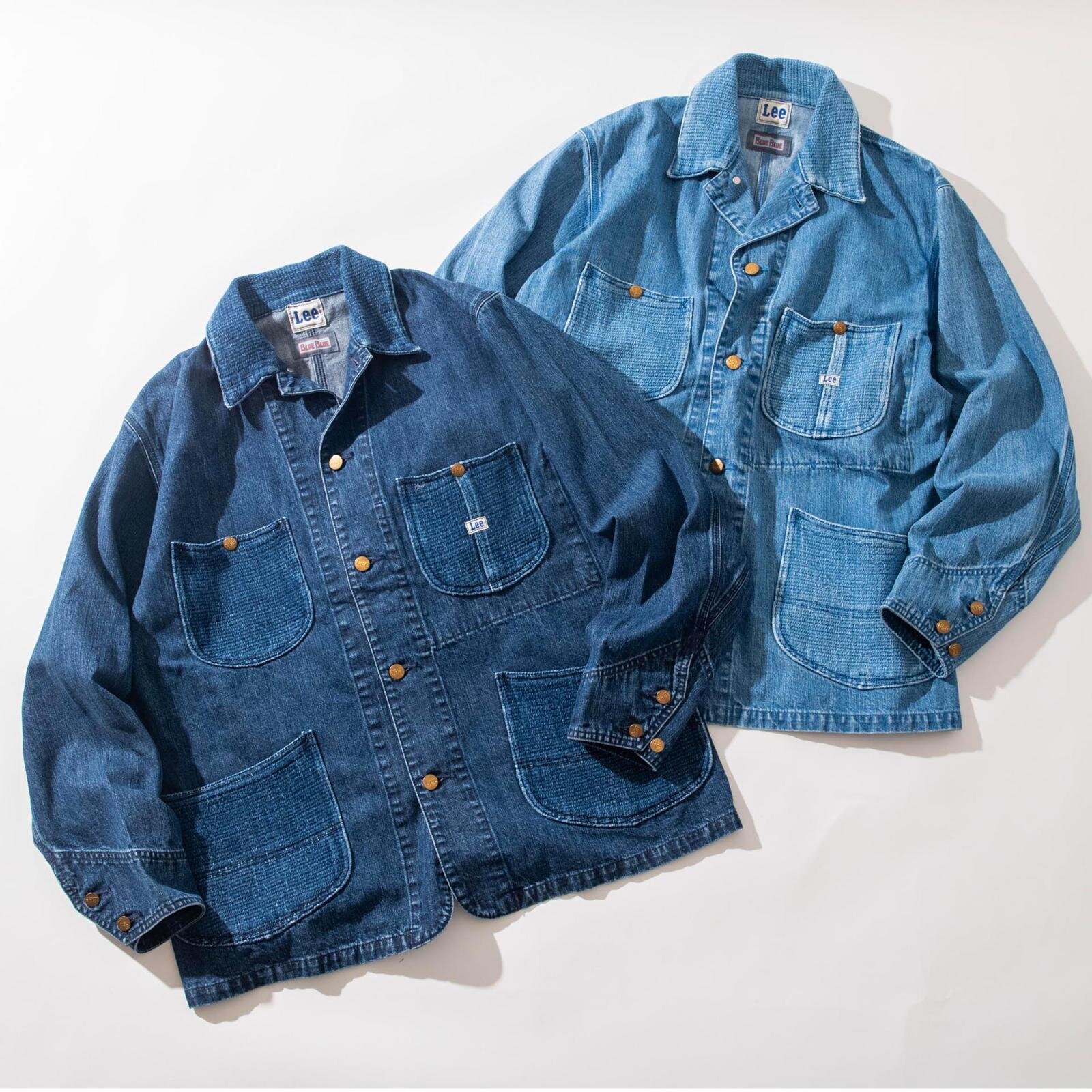 Lee×ブルーブルーのデニムワークジャケット、両ブランドのデニム