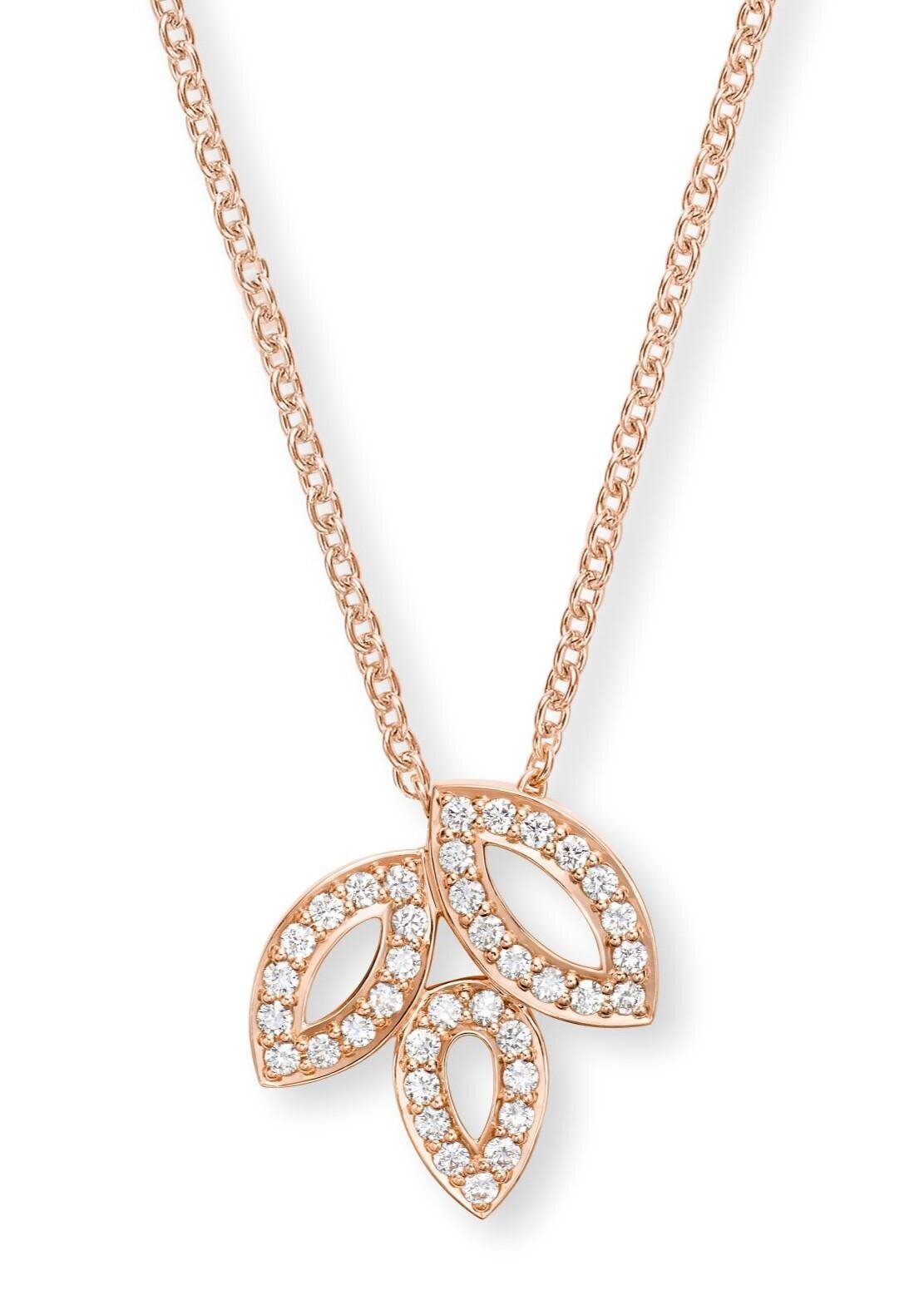 ハリー・ウィンストン「リリークラスター」ユリの花びらミニペンダント