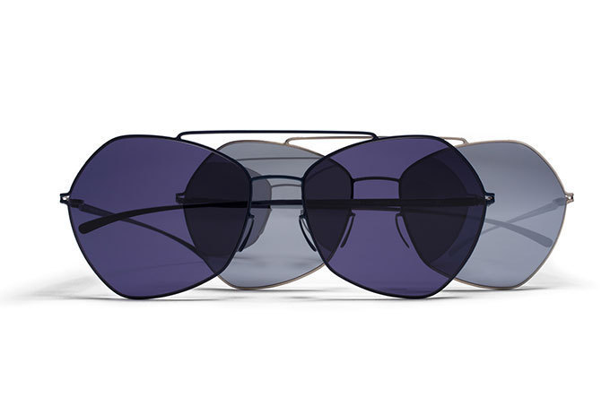 マイキータ×メゾンマルジェラ、コラボアイウェア - 近未来的なフラット