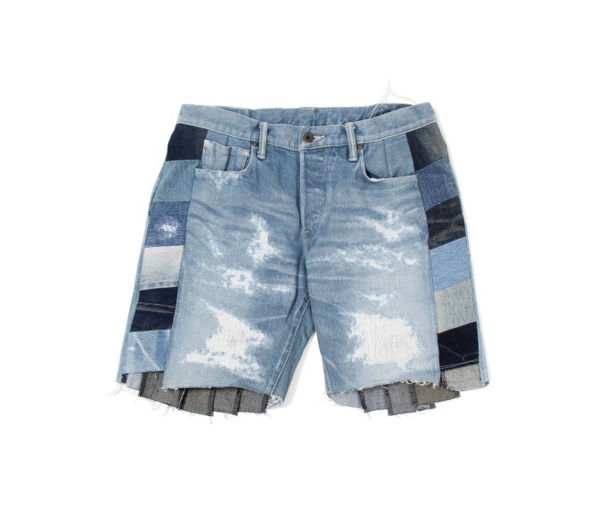 KUROのギンザ シックス限定アイテム、3～4本のデニムパンツを使った