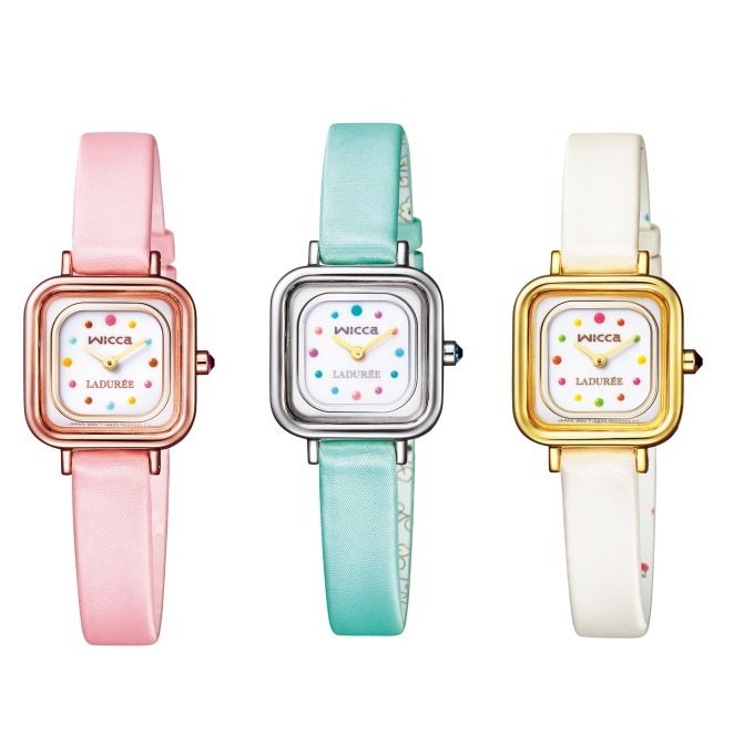 スクレ・ラデュレ「マカロン」イメージの新ウォッチ、シチズンの