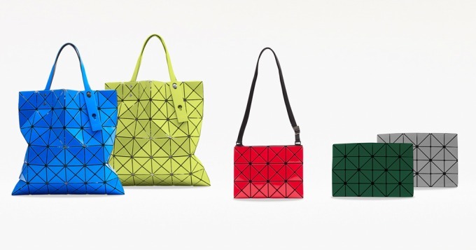 BAO BAO ISSEY MIYAKEより新バッグ、バイカラーのトートバッグや