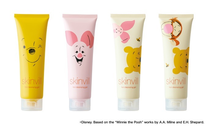 温感ジェル”スキンビルの「ホットクレンジングジェル」からディズニー