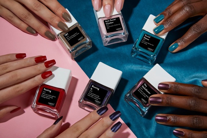 ネイルズ インク18年秋冬、“夜の海”から着想＆こっくり秋色カラーの新