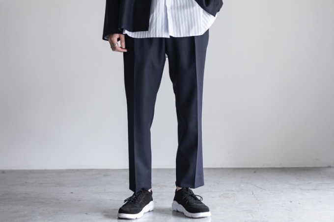 マーカウェア「オーガニックウールフラノ」限定ジャンパー、良質ウール